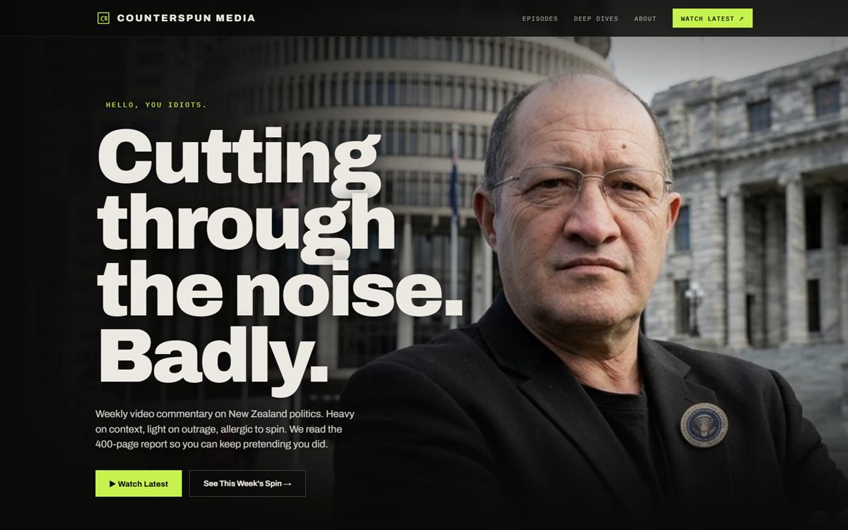 Counterspun Media website